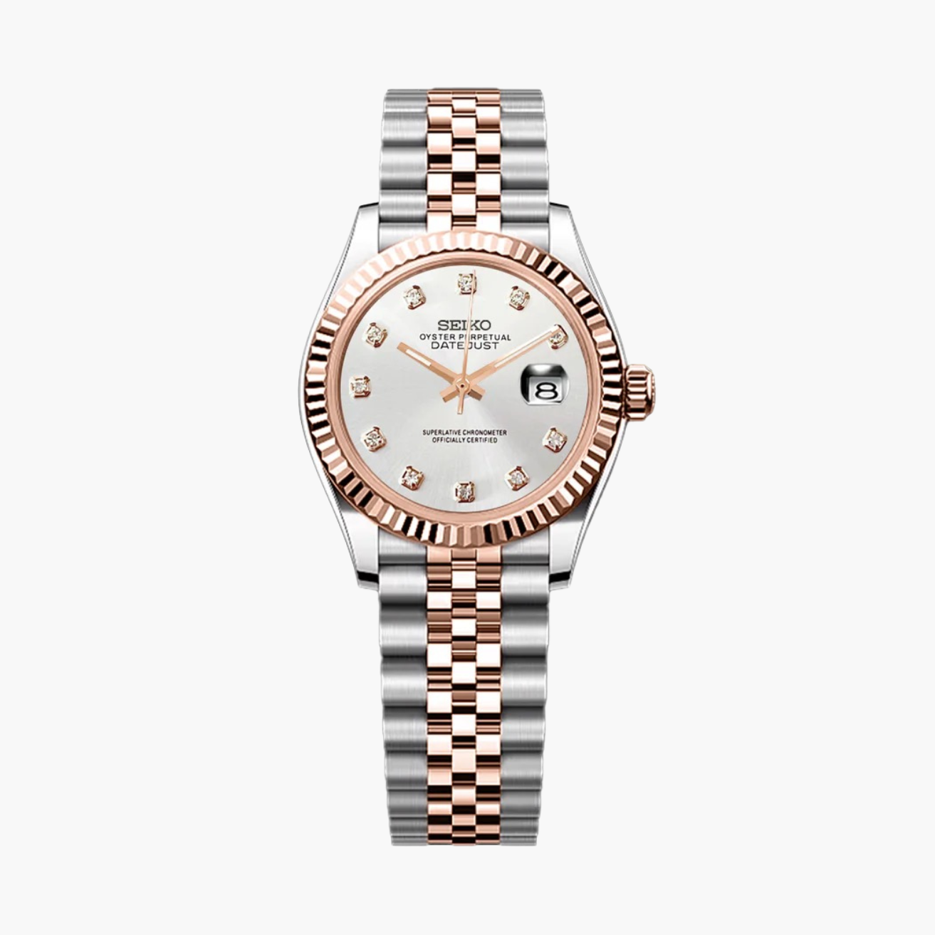 Ladyjust TvÄton Rosé Vit Diamant