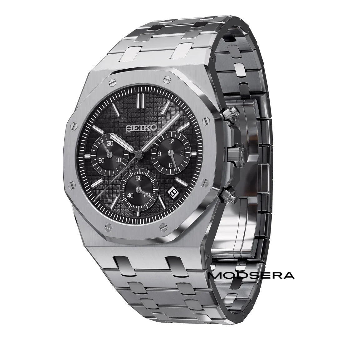 Royal Seikoak Svart Chrono