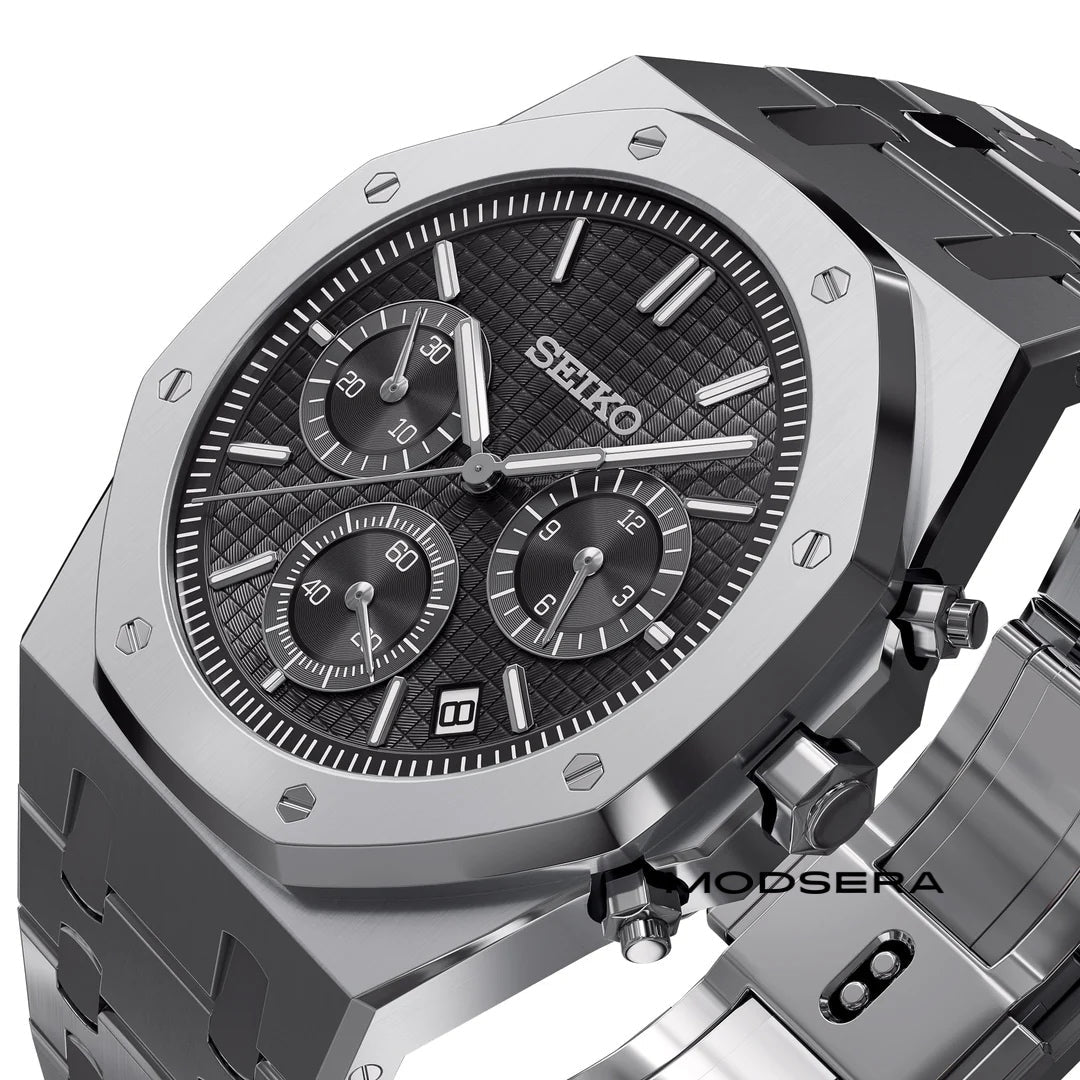 Royal Seikoak Svart Chrono