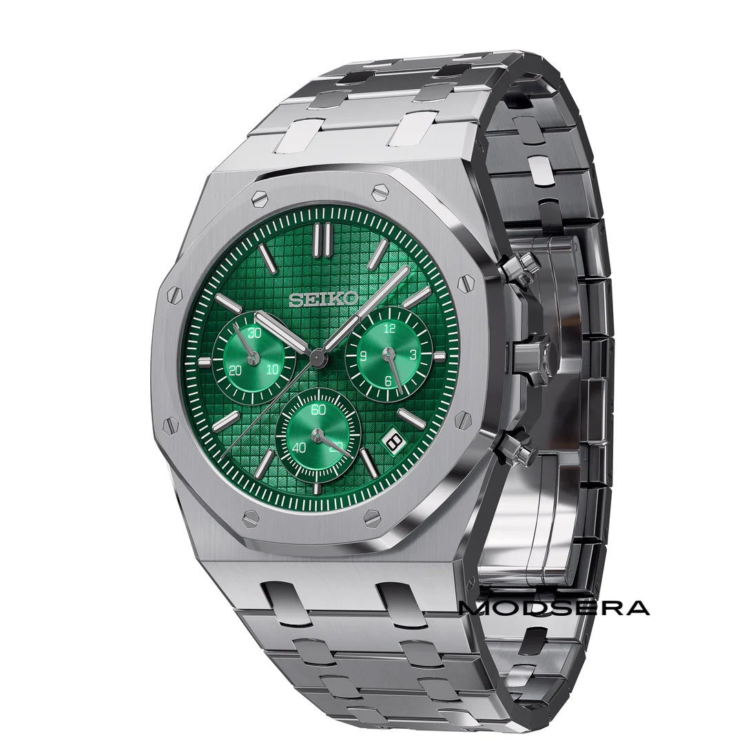 Royal Seikoak Chrono Grön