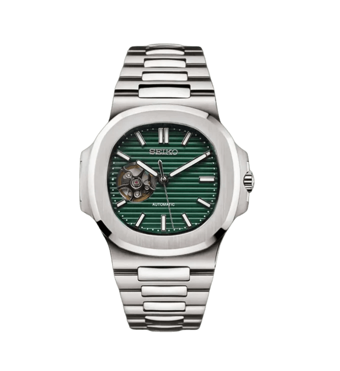 GrĂžnn Nautiko Klokke | Luksus Nautiko Klokke | KLOKKEMODS