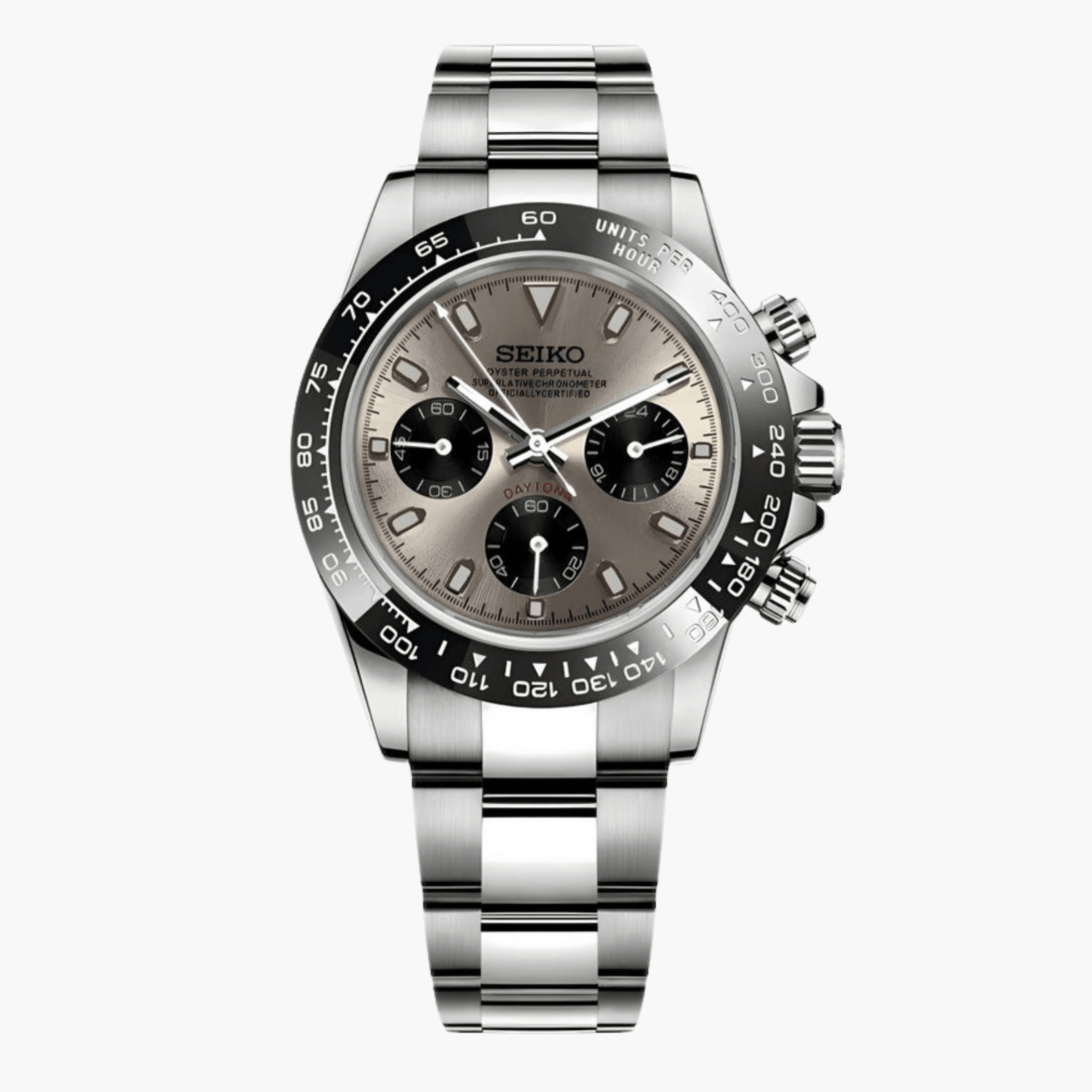 Seitona Silver Svart Champagne