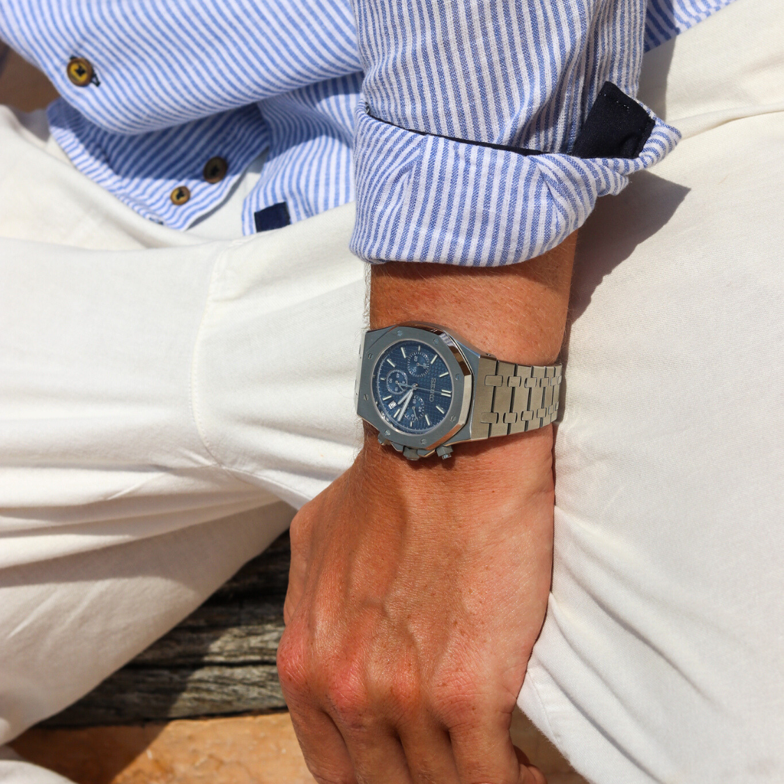 Royal Seikoak Blå Chrono