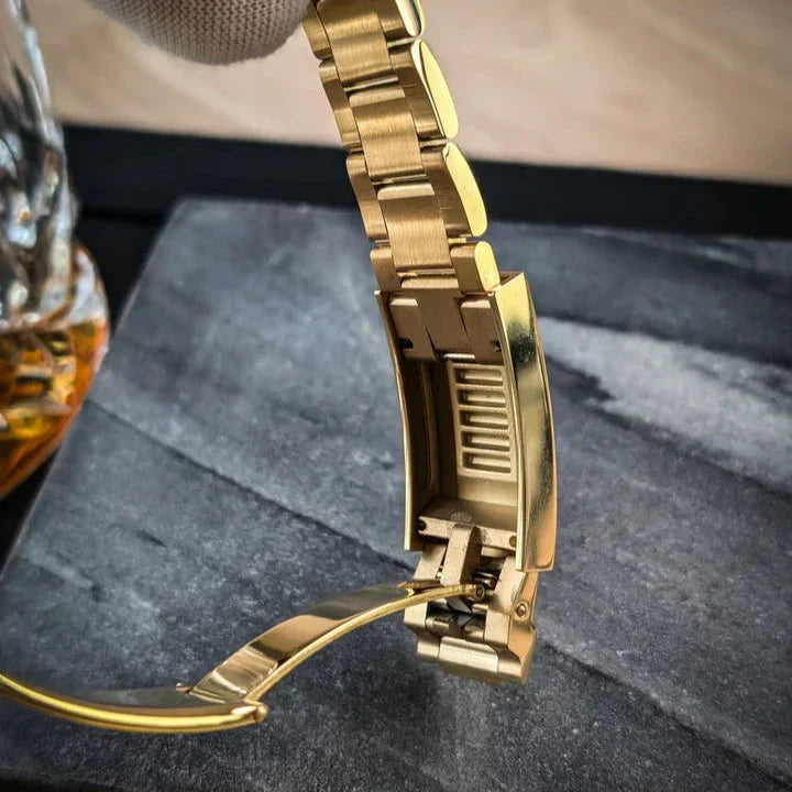 Seikomariner Guld Blå