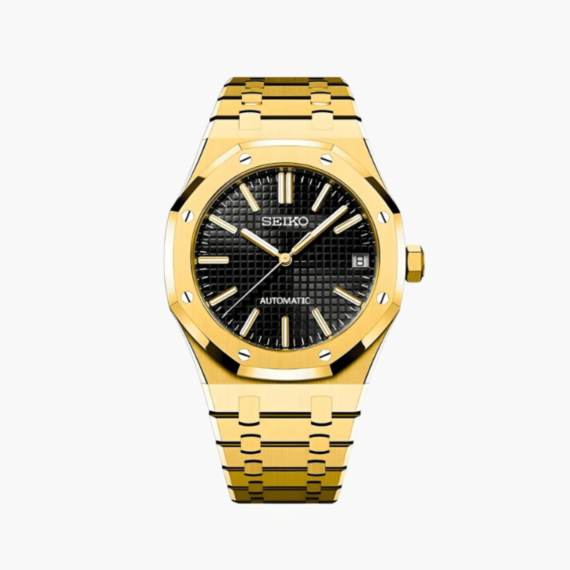 Royal Seikoak Guld Svart
