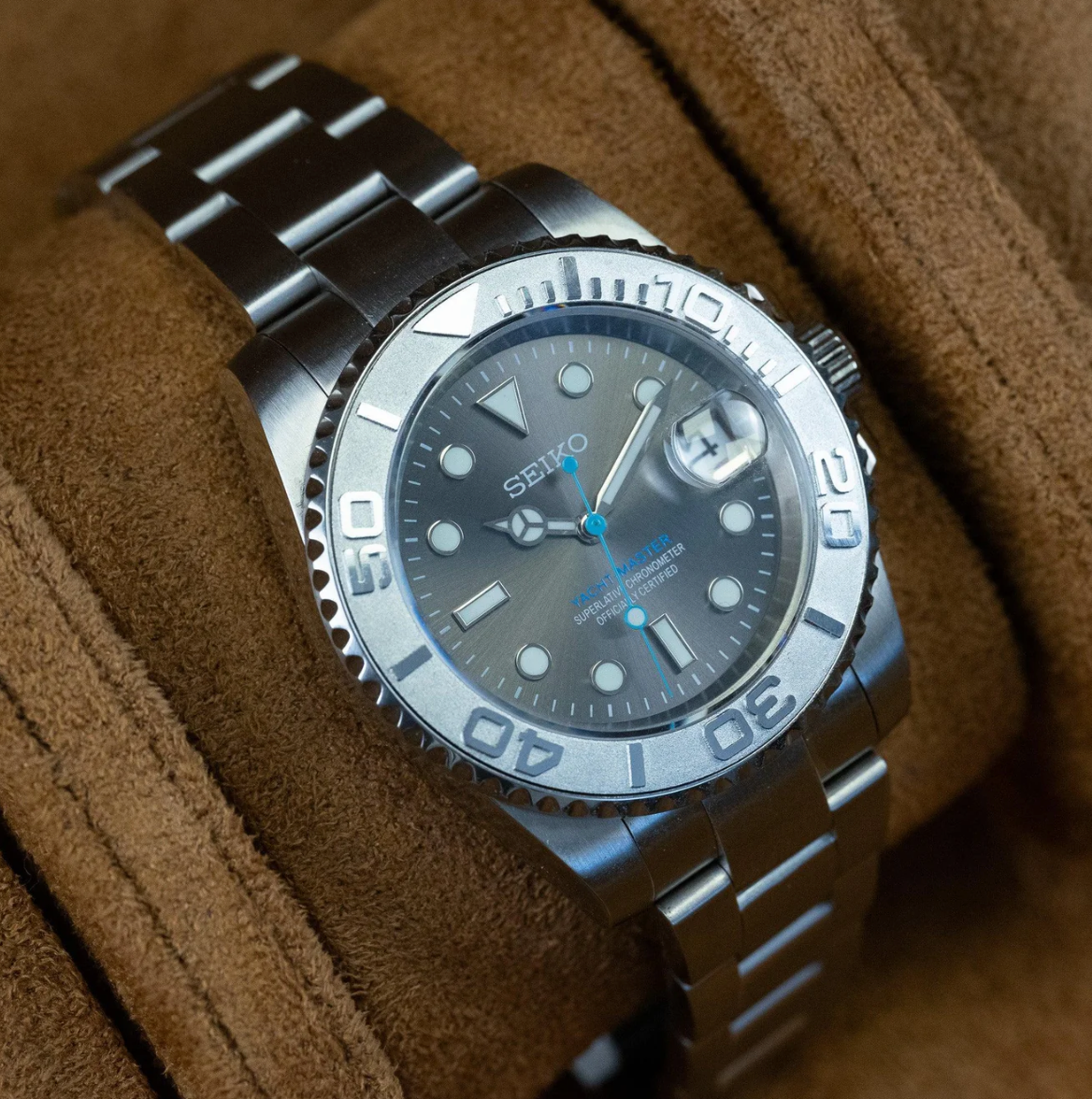 Seikomariner Silver Rodium